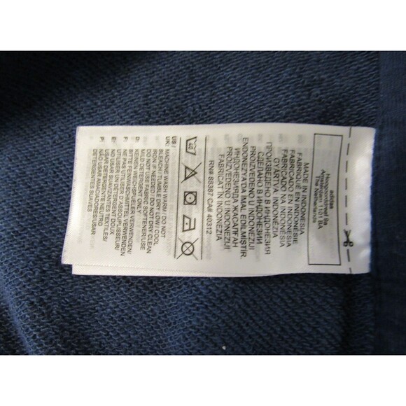 Adidas Changeover Tape Logo Crew Neck Cropped Sweatshirt Women's Small Blue 2019 - Picture 13 of 14